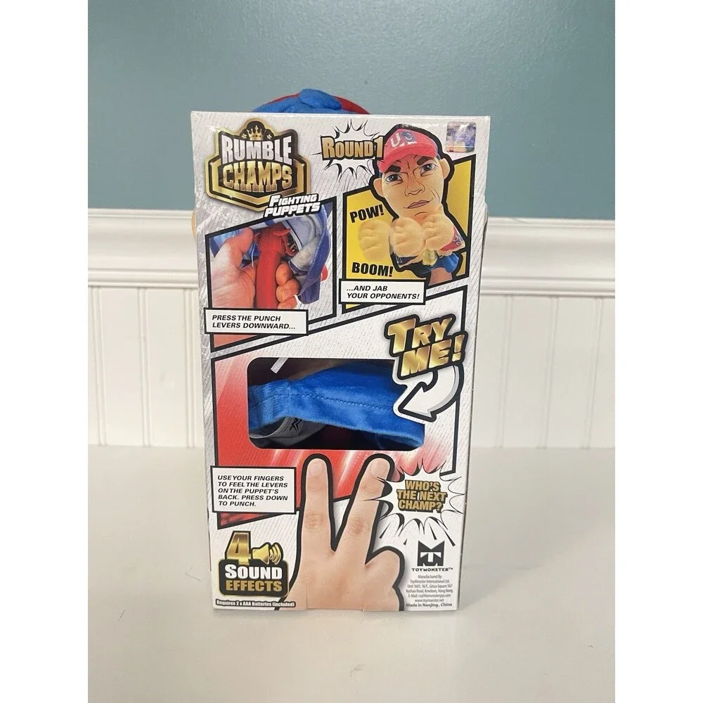 WWE Rumble Champs  Fighting Puppets John Cena Exclusive New In Box